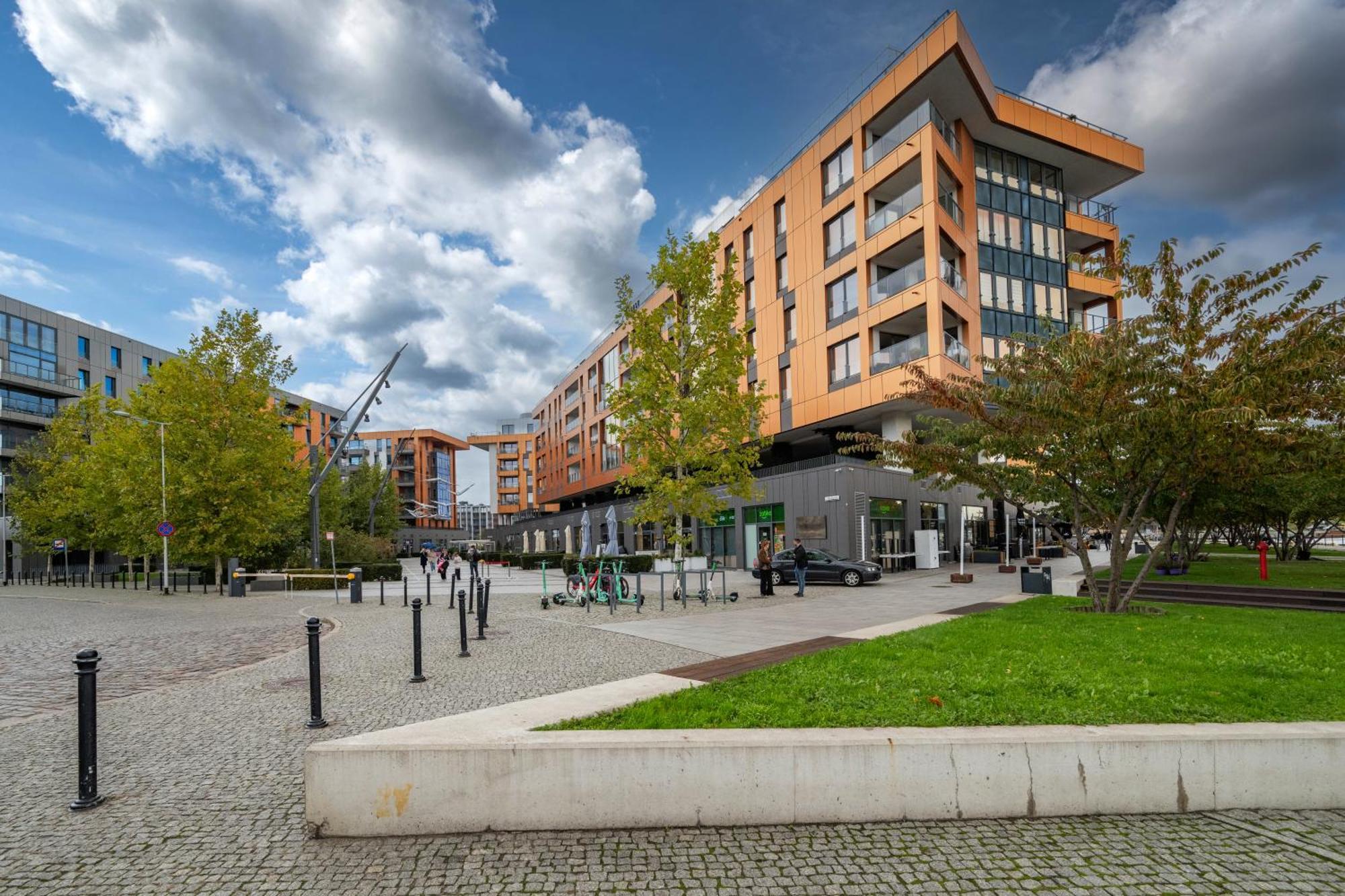 Apartment Brabank Riverside Stara Stocznia Premium Sauna & Gym Gdańsk Exterior foto